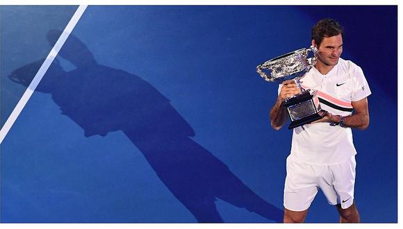 Roger Federer ganó por sexta vez el Abierto de Australia y obtuvo su 20° título de Grand Slam (VIDEO)