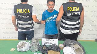 Tumbes: Sentencian a seis años de cárcel a vendedor de drogas en la frontera