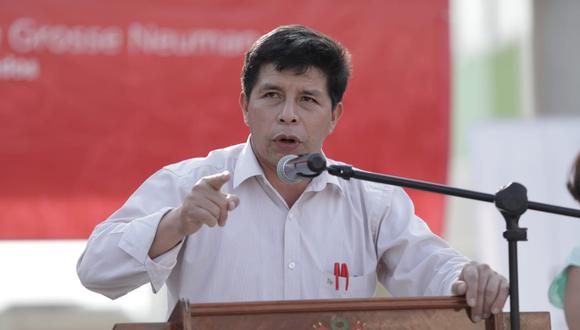 Pedro Castillo rechazó que califiquen a su Gobierno como "corrupto". (Foto: GEC)