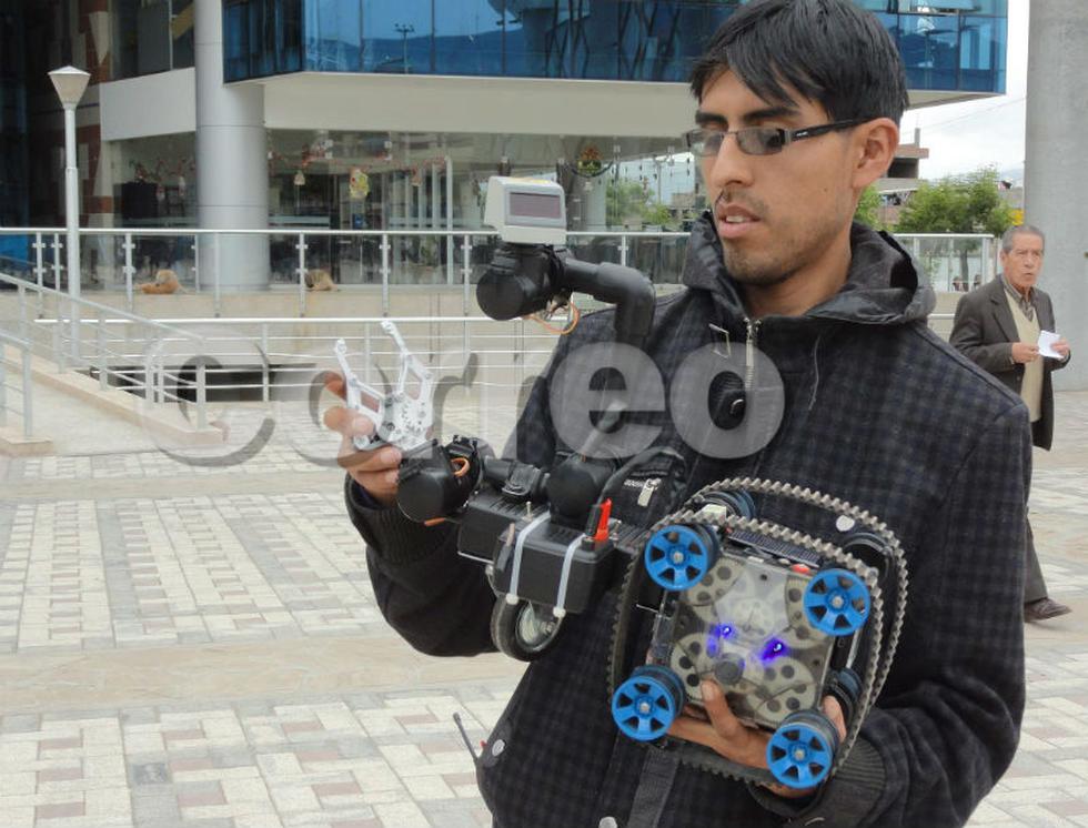 Los increíbles robots de un talentoso huancaíno (FOTOS)