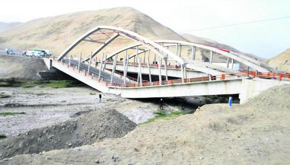 Concesionaria debe reponer puente Topará
