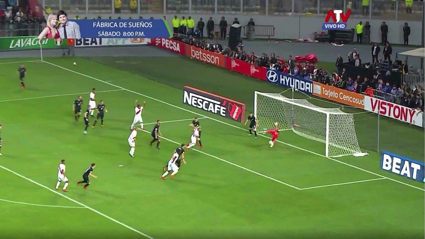 Perú vs. Nueva Zelanda: espectacular ataja de Marinovic previo al 2-0 de Ramos (VIDEO)