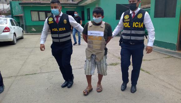 Camarada "Memo" permanecerá detenido por 15 días en Huánuco y luego será trasladado a Lima/Foto: Jairo Salazar