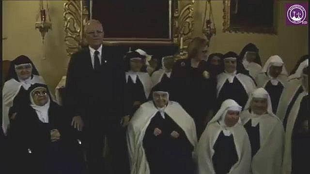 Perú vs. Nueva Zelanda: así reaccionaron monjitas cuando PPK les pidió rezar por partido (VIDEO)