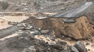 Ica: huaicos afectan carreteras, viviendas y campos de cultivos en varios distritos de Palpa  