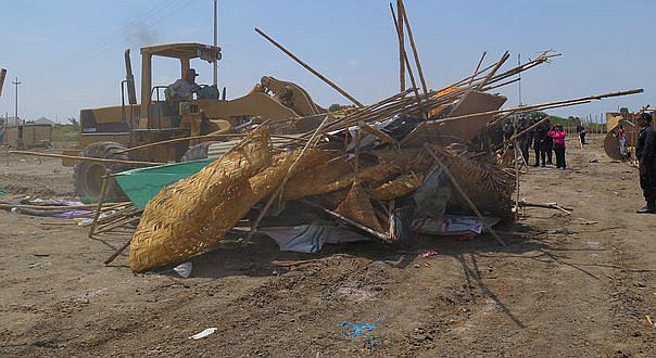 ​Comas: Comerciantes fueron desalojados de zona arqueológica en Collique