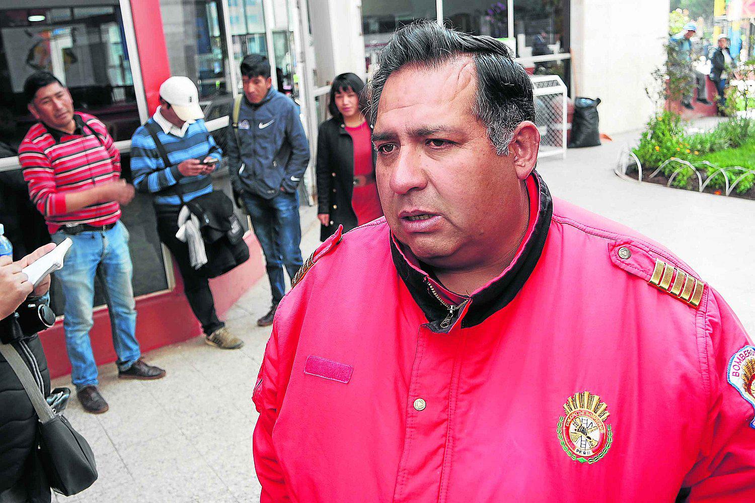 CIA de bomberos Juliaca sin presupuesto