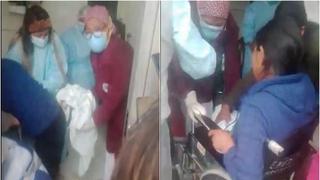 Bebé nace en triaje de hospital y testigos afirman que cayó al suelo por demora en atención (VIDEO)