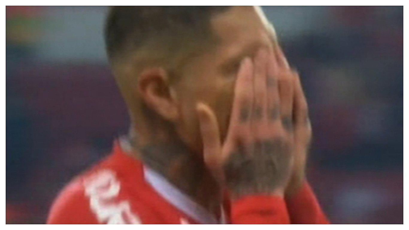 ​Paolo Guerrero lloró tras segundo gol del Paranaense en la final de la Copa de Brasil (VIDEO)