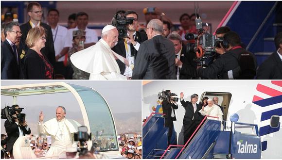 Papa Francisco en Perú: prensa extranjera informó sobre visita multitudinaria  (FOTOS)