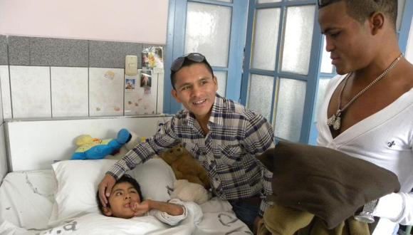 Alberto "Chiquito" Rossel tuvo un noble gesto en hospital arequipeño 
