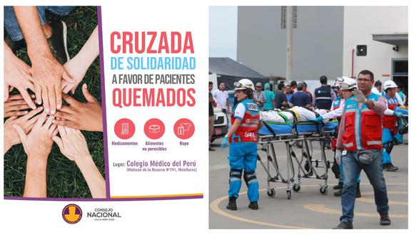 Colegio Médico del Perú (CMP) informó que viene recibiendo donaciones de medicamentos. (Captura: Facebook CMP/GEC)
