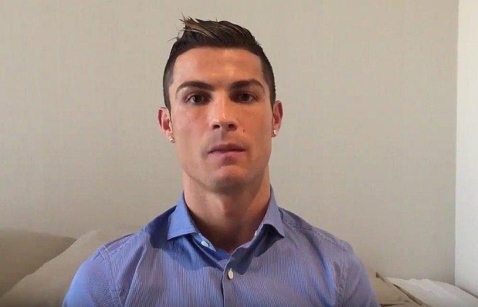 Cristiano Ronaldo y su mensaje para los niños de Siria (VIDEO)