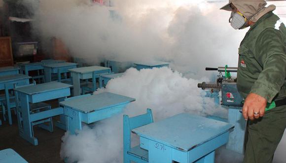 Fumigarán 262 colegios antes del inicio de clases