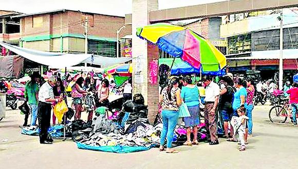 Comuna reubicará a 670 comerciantes informales