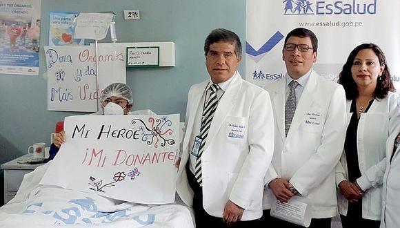  Pacientes que recibieron trasplante de riñón agradecen a donante que les salvó la vida
