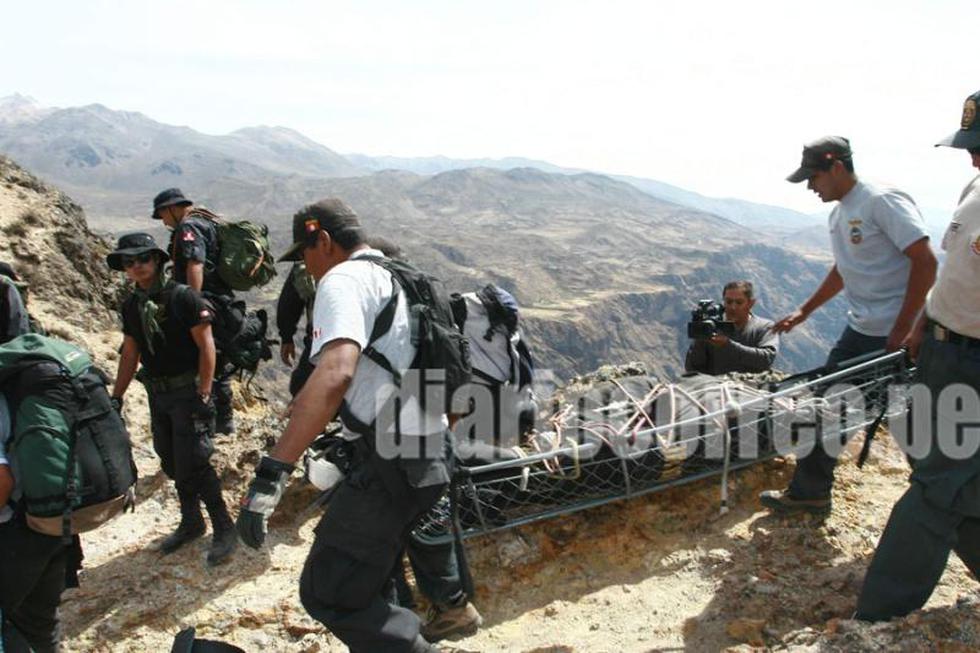 Fotos exclusivas del rescate del presunto cuerpo de Ciro Castillo