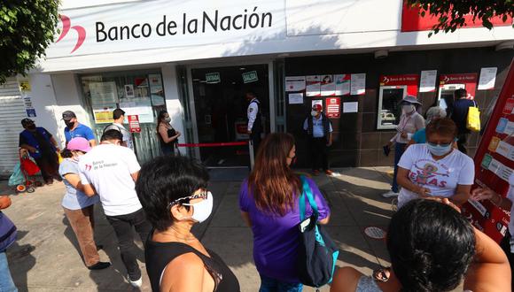 El Gobierno busca fortalecer el Banco de la Nación. (Foto: Hugo Curotto / GEC)