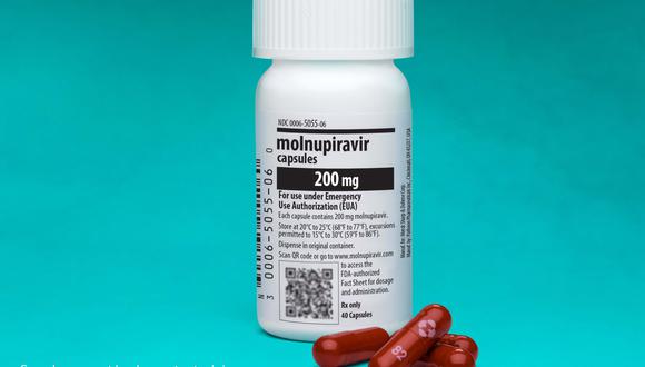 Píldora Molnupiravir es recomendada para casos que representen un riesgo de complicación (Foto: Merck & Co,Inc.)