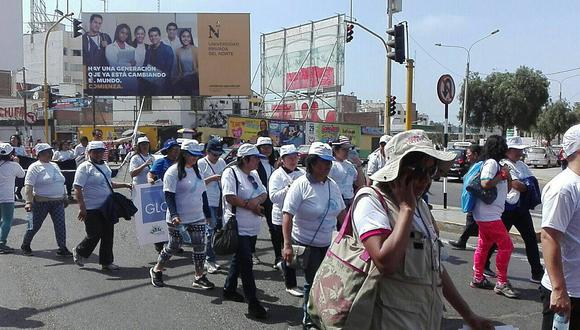 Trujillanos participan de caminata por el Día Mundial de la Diabetes (VIDEO) 