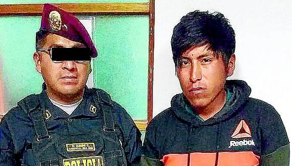 El principal sospechoso de feminicidio de Alicia Cayo fue detenido en Arequipa