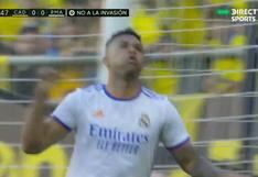 Gol de Mariano para el 1-0 del Real Madrid vs. Cádiz por LaLiga Santander (VIDEO)