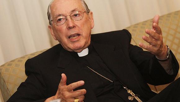 Cardenal Cipriani: La presencia el papa en el Perú "es complicadísima"
