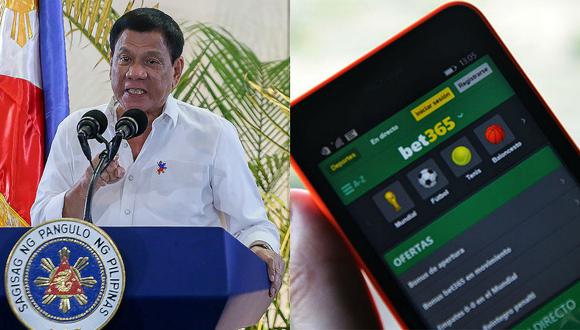 Duterte ordena cerrar todos los juegos de apuestas por internet de Filipinas