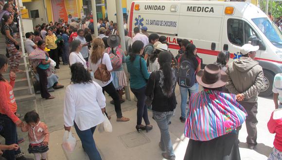 Emergencia Colapsa con heridos del accidente de "Rey Bus"