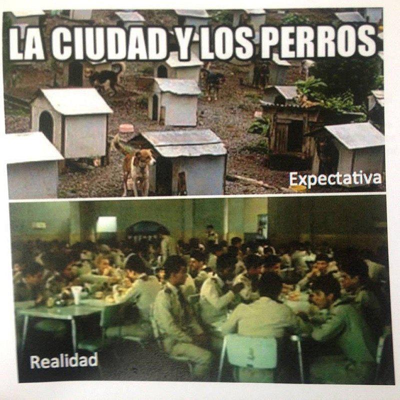 ​"La ciudad y los perros" contado en memes se vuelve virál [FOTOS]
