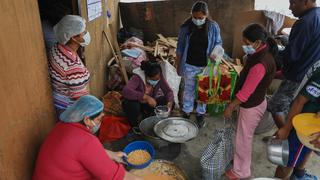 Emergencia alimentaria y sanitaria: La lucha de las ollas comunes por ayudar (FOTOS)