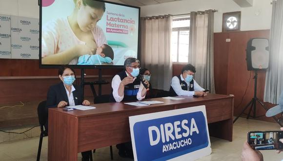 Diresa anunció campaña para promover lactancia