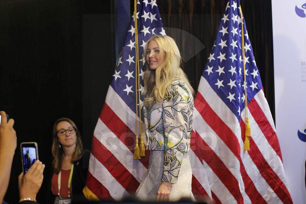 Imágenes de Ivanka Trump en Lima (Galería de fotos)