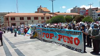 Comerciantes se movilizan y quieren volver a ocupar las calles de Puno