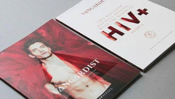Lanzan revista impresa con sangre de personas con VIH