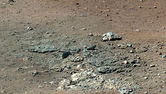 Curiosity detecta objeto brillante en Marte