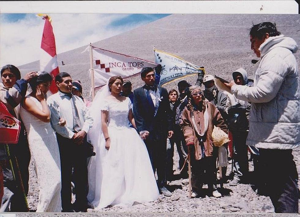 El volcán Misti, testigo de matrimonios (FOTOS)