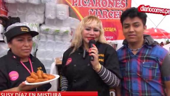 Mistura 2013: Susy Díaz presenta variedades de picarones (Video)