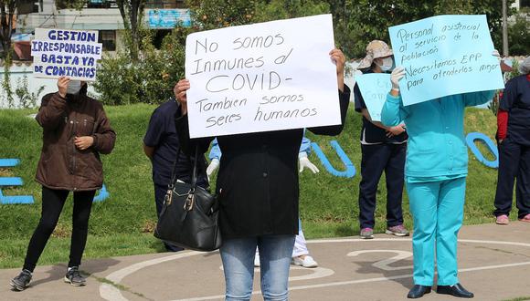 Personal de Salud en Cusco: "Ya no confiamos ni en el mensaje ni en la palabra del presidente Vizcarra" (VIDEO)