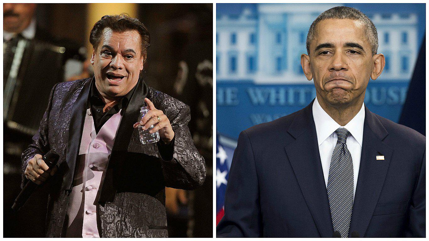 Juan Gabriel: "Fue uno de los más grandes de la música latina", dice Barack Obama
