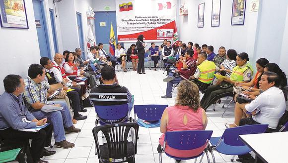 Tumbes: Las autoridades de Perú y Ecuador luchan contra la trata de personas