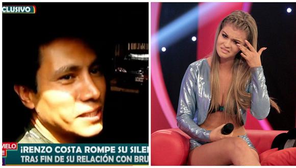 Brunella Horna: le preguntan a Renzo Costa si la utilizó y él dice todo esto (VIDEO)