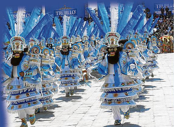 Lista de participantes para el concurso de danzas en homenaje a la Virgen de la Candelaria