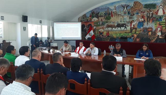 Alcaldes de distritos de Arequipa pedirán resultados del estado de emergencia. (Foto: GEC)