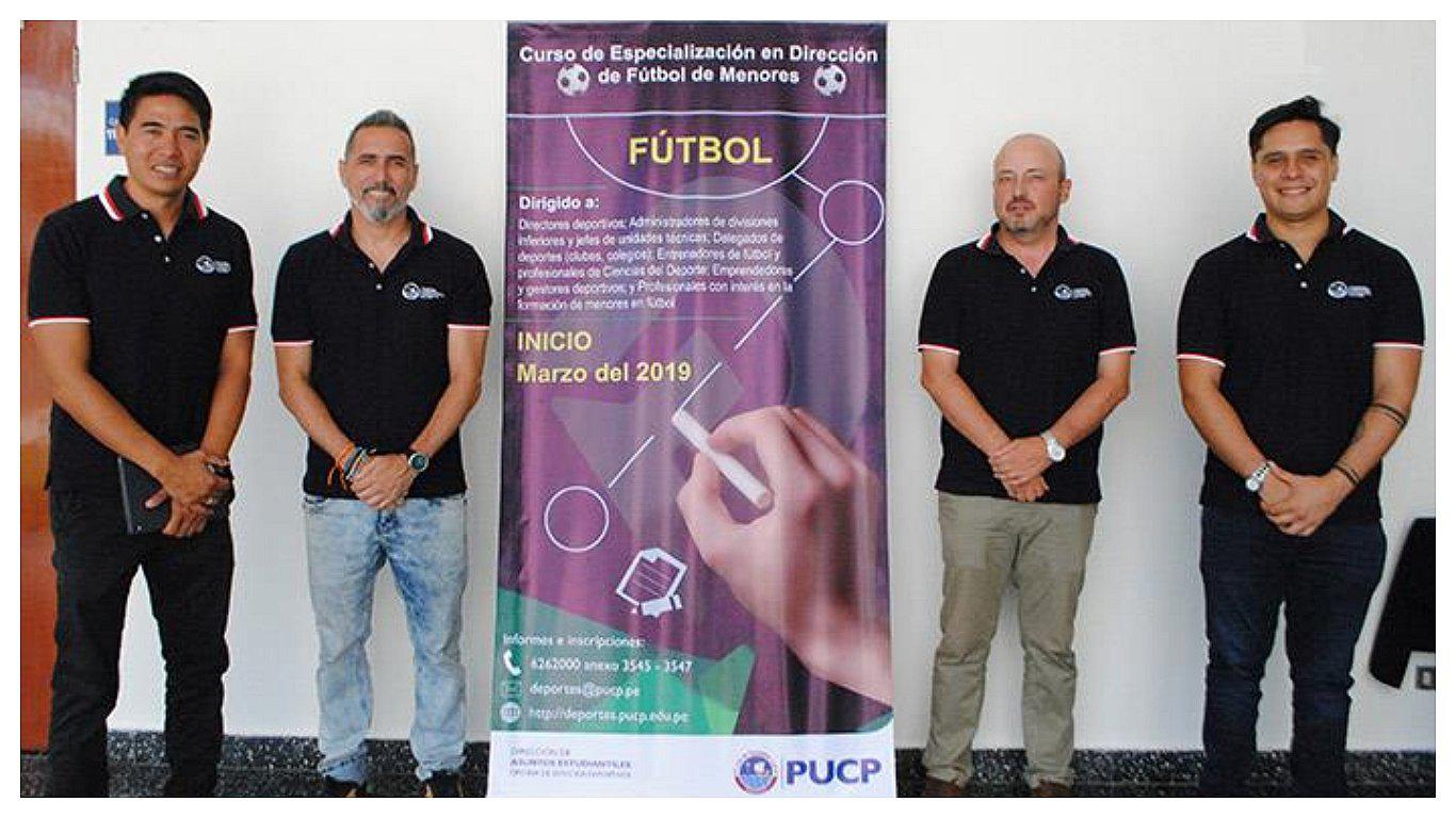 Universidad peruana presenta Curso de Especialización en Dirección de Fútbol de Menores