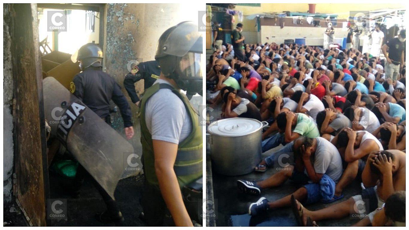 Chanchamayo: Reos se amotinan reclamando prueba rápida de COVID-19 (VIDEO)