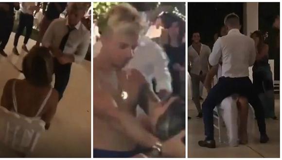 Mario Hart y Korina Rivadeneira: el sensual striptease del novio tras la boda (VIDEO)