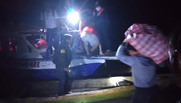 Loreto: naufragio de embarcación fluvial deja al menos dos muertos y número indeterminado de desaparecidos