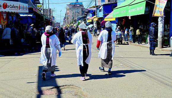 Huancayo: Piden que cada 15 días se realice despistaje de COVID-19 en mercados 
