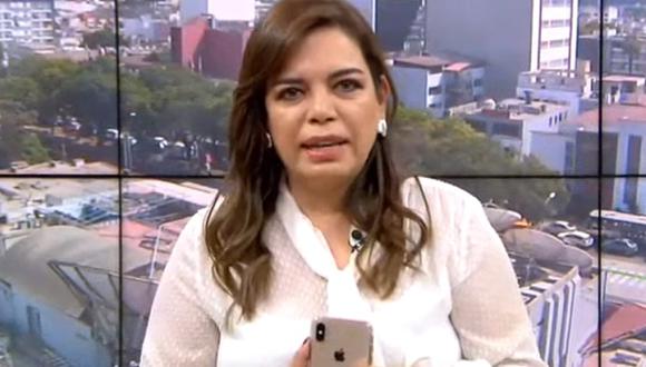 Milagros Leiva (Foto: Captura ATV Noticias)